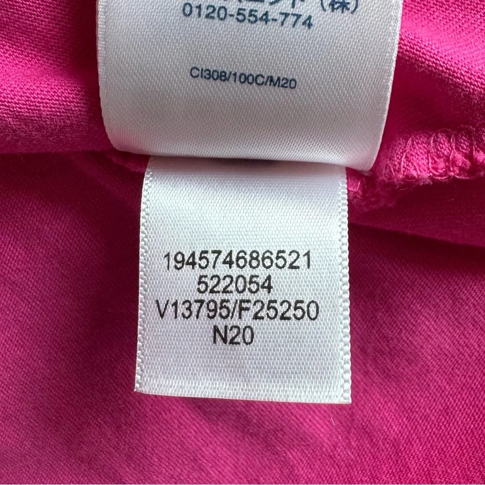 Lands End Pink Sleeveless Dress Embroidered  - Cover Up Size Large - Picture 11 of 15